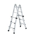 MUNK Gelenk-Teleskopleiter 4x3 Sprossen MUNK Gelenk-Teleskopleiter 4x3 Sprossen-small