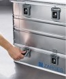Zarges Transportkiste K470 Plus Haubenbehälter Aluminium-small