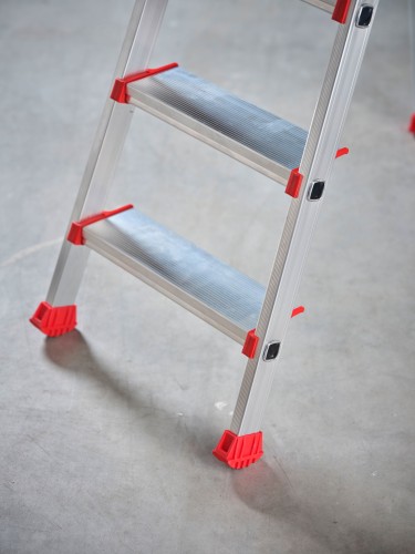 Altrex Nimba Stufenstehleiter einseitig begehbar 8 Stufen