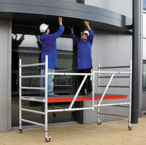 Altrex Klappgerüst RS Tower 54 Aluminium Fiber-Deck 0,75x1,85m ohne Safe-Quick 3,8m AH