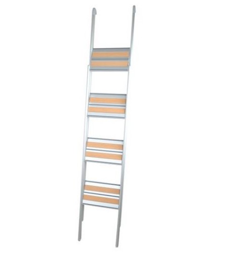 Frankana Comfort von alu-line Alkovenleiter Wohnmobilleiter 4 Stufen