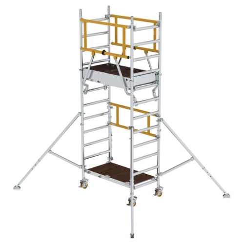 MUNK Flexxtower SG mit Sicherheitsgeländer 6,10m AH