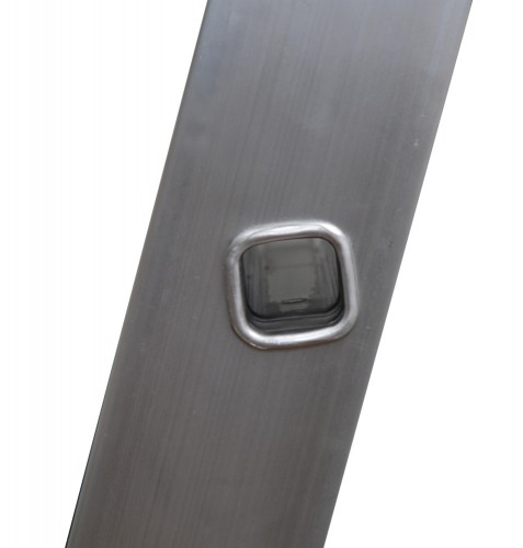 MUNK Stufenanlegeleiter mit Ergo-Pad ohne Traverse 18 Stufen
