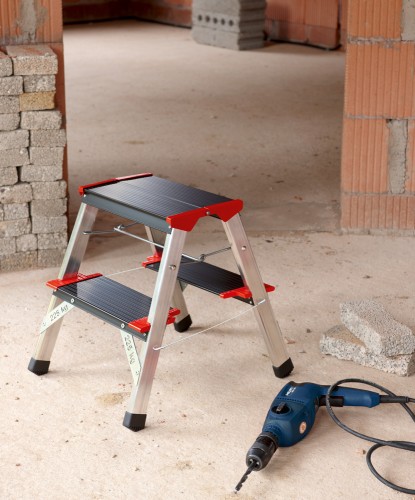 Hailo ChampionsLine L90 225 Klapptritt 2x2 Stufen