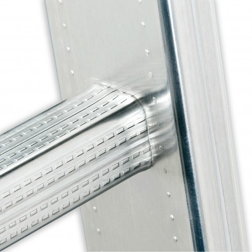 Hailo Steigleiter Einzelelement Aluminium natur 3,36m