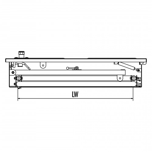 Hailo Schachtabdeckung HS1 Edelstahl 2mm tagwasserdicht mit Entlüftung und Isolierung 800x800mm