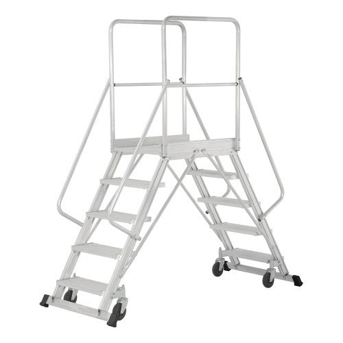 Hymer Podesttreppe fahrbar 2x5 Stufen