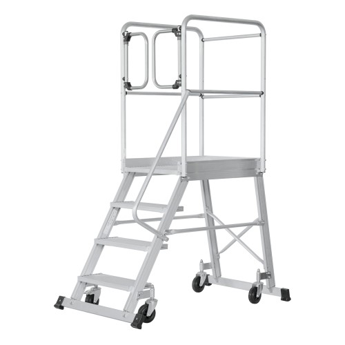 Hymer Podesttreppe fahrbar einseitig begehbar 4 Stufen