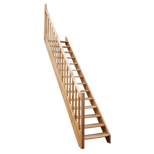 Minka Treppengeländer für die Raumspartreppen Home, Classic, Home Turn und Classic Turn Gerade Stäbe Buche