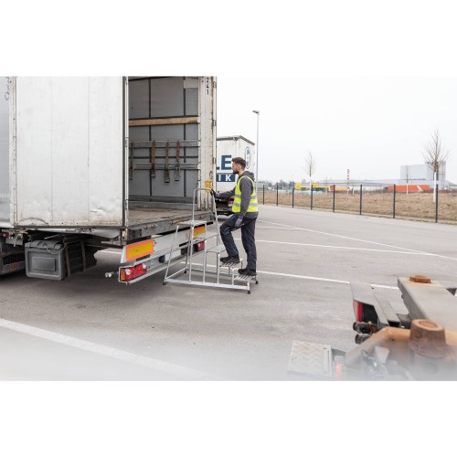 MUNK Arbeitspodest starr mit Handlauf 3 Stufen
