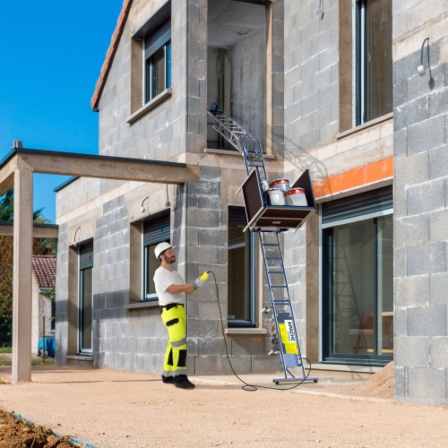 Siedra Bau Materialaufzug BA 150 ST Apache 11m komplett