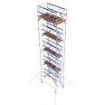 ASC Rollgerüst AGS Pro 305x135cm mit Holz-Plattformen und doppelseitigem Geländer 11,3m Arbeitshöhe ASC Rollgerüst AGS Pro 305x135cm mit Holz-Plattformen und doppelseitigem Geländer 11,3m Arbeitshöhe-small
