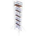 ASC Rollgerüst AGS Pro 305x135cm mit Holz-Plattformen und doppelseitigem Geländer 13,3m Arbeitshöhe ASC Rollgerüst AGS Pro 305x135cm mit Holz-Plattformen und doppelseitigem Geländer 13,3m Arbeitshöhe-small