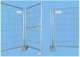Bauzaun Tür 1,25x2,00m - für alle gängigen Mobilzäune mit 2m Höhe-small