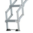 Dolle Bodentreppe clickFIX® vario Aluminium-Scherentreppe bis 415cm Raumhöhe mit U-Wert 0,49-small