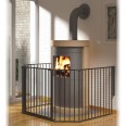 Dolle Kinderschutzgitter Ben für Öfen 278cm Metall anthrazit-small