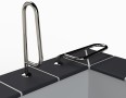 Eichenwald Modell 16.1 Griffbogen Typ A für Schwimmbäder runder Flansch, 90° beidseitig kippbar Eichenwald Modell 16.1 Griffbogen Typ A für Schwimmbäder runder Flansch, 90° beidseitig kippbar-small