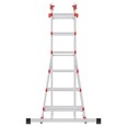 Hailo Multifunktions Teleskopleiter M80 4x6 Sprossen-small