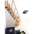 Minka Mittelholmtreppe Quatro Turn 38 - 298cm Geschosshöhe Buche Grau Minka Mittelholmtreppe Quatro Turn 38 - 298cm Geschosshöhe Buche Grau-small