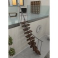 Minka Raumspartreppe Monte Carlo 35 - 293,8cm Geschosshöhe Walnuss Grau Minka Raumspartreppe Monte Carlo 35 - 293,8cm Geschosshöhe Walnuss Grau-small