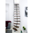 Minka Mittelholmtreppe Nizza 35 - 293,8cm Geschosshöhe Walnuss Grau Minka Mittelholmtreppe Nizza 35 - 293,8cm Geschosshöhe Walnuss Grau-small