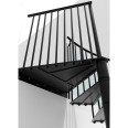 Minka Spindeltreppe Portofino 42 - 300,3cm Geschosshöhe Schwarz 160cm Durchmesser Minka Spindeltreppe Portofino 42 - 300,3cm Geschosshöhe Schwarz 160cm Durchmesser-small