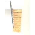 Minka Mittelholmtreppe Comfort Top Turn 37 - 312cm Geschosshöhe Buche Grau Minka Mittelholmtreppe Comfort Top Turn 37 - 312cm Geschosshöhe Buche Grau-small