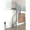 Minka Spindeltreppe Rondo Smart 37 - 305,5cm Geschosshöhe Grau 140cm Durchmesser Minka Spindeltreppe Rondo Smart 37 - 305,5cm Geschosshöhe Grau 140cm Durchmesser-small