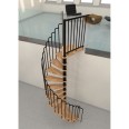Minka Spindeltreppe Paris 38 - 282cm Geschosshöhe Buche Schwarz 140cm Durchmesser Minka Spindeltreppe Paris 38 - 282cm Geschosshöhe Buche Schwarz 140cm Durchmesser-small
