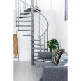 Minka Spindeltreppe Spino Smart 38 - 305,5cm Geschosshöhe Schwarz 120cm Durchmesser Minka Spindeltreppe Spino Smart 38 - 305,5cm Geschosshöhe Schwarz 120cm Durchmesser-small