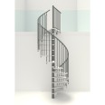 Minka Spindeltreppe Spiral Smart 38 - 305,5cm Geschosshöhe Weiß Grau 120cm Durchmesser Minka Spindeltreppe Spiral Smart 38 - 305,5cm Geschosshöhe Weiß Grau 120cm Durchmesser-small