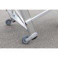 MUNK Arbeitspodest fahrbar Aluminium geriffelt 600mm Stufenbreite 5 Stufen MUNK Arbeitspodest fahrbar Aluminium geriffelt 600mm Stufenbreite 5 Stufen-small