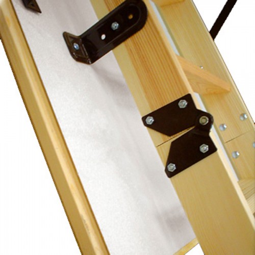 Altrex Woodytrex-Superieur 3-teilige Bodentreppe einklappbar 120x60cm