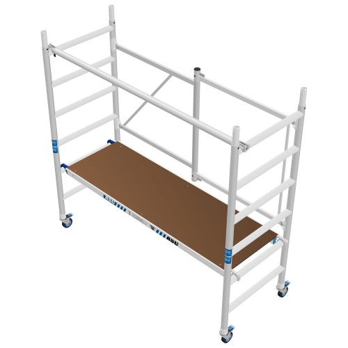 ASC Zimmerfahrgerüst 190x75cm mit Standardkupplung 2,70m Arbeitshöhe