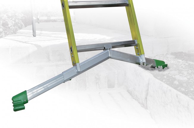 Facal Mehrzweckleiter VETROPRIMA S600 3-teilig 8+9+9 Sprossen
