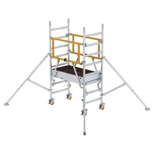 MUNK Flexxtower SG mit Sicherheitsgeländer 6,10m AH