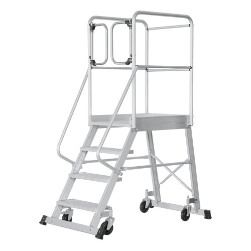 Hymer Podesttreppe fahrbar einseitig begehbar 4 Stufen