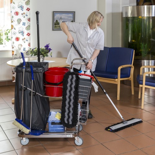 Kongamek Reinigungswagen verzinkt 770x550x1000mm für 25l-Säcke