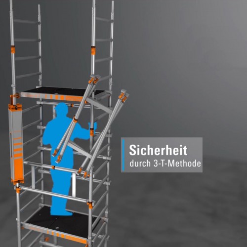 Layher Rollgerüst SoloTower 4,15m Arbeitshöhe