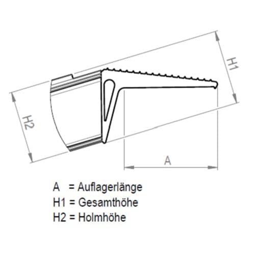 Mauderer Verladetechnik Schwerlast-Schiene XOM 2 Stück 350cm Länge