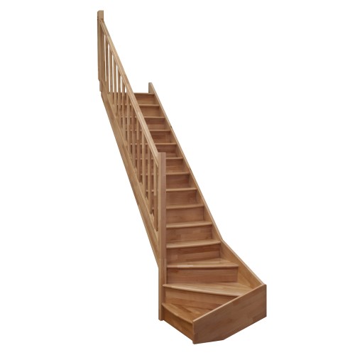 Minka Treppengeländer für die Raumspartreppen Home, Classic, Home Turn und Classic Turn Gerade Stäbe Buche