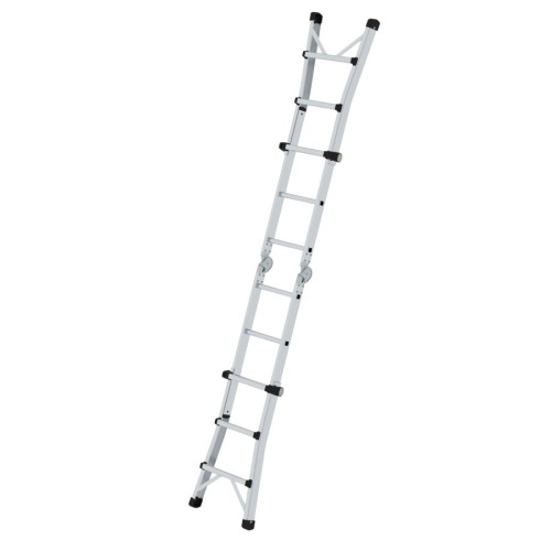 MUNK Gelenk-Teleskopleiter 4x3 Sprossen