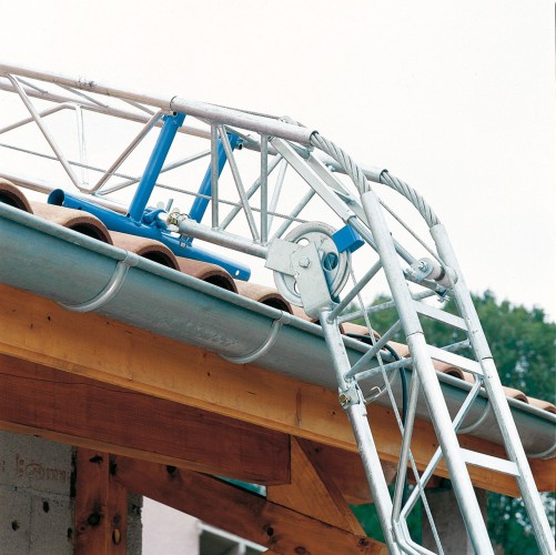 Siedra Bau Materialaufzug BA 150 ST Apache 11m komplett