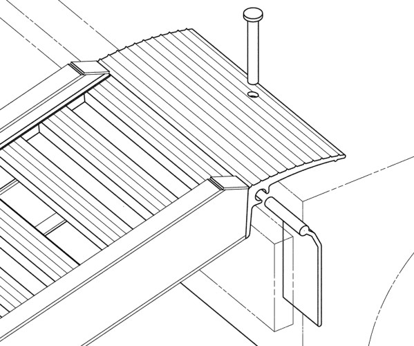 Siedra Allround Verladeschienen mit Rand bis Schienenlänge 2650mm Tragkraft 1550kg (1 Stück)