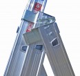 Euroline Premium 30766 Mehrzweckleiter, 3-teilig 3x10 Sprossen mit Vario-Traverse Euroline Premium 30766 Mehrzweckleiter, 3-teilig 3x10 Sprossen mit Vario-Traverse-small