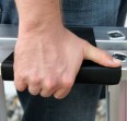 MUNK Stehleiter mit ergo-pad beidseitig begehbar 2x4 Stufen MUNK Stehleiter mit ergo-pad beidseitig begehbar 2x4 Stufen-small