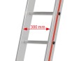 Hymer Schiebeleiter mit gebogener Traverse und Wandlaufrollen 2-teilig Hymer Schiebeleiter mit gebogener Traverse und Wandlaufrollen 2-teilig-small