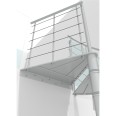 Minka Spindeltreppe Milano 42 - 300,3cm Geschosshöhe Weiß 160cm Durchmesser Minka Spindeltreppe Milano 42 - 300,3cm Geschosshöhe Weiß 160cm Durchmesser-small