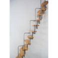 Minka Mittelholmtreppe Monaco 35 - 293,8cm Geschosshöhe Walnuss Schwarz Minka Mittelholmtreppe Monaco 35 - 293,8cm Geschosshöhe Walnuss Schwarz-small