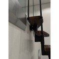 Minka Raumspartreppe Monte Carlo 35 - 293,8cm Geschosshöhe Walnuss Schwarz Minka Raumspartreppe Monte Carlo 35 - 293,8cm Geschosshöhe Walnuss Schwarz-small